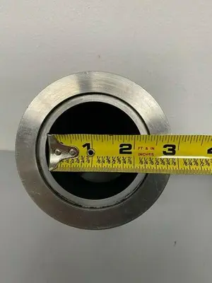 Stainless Steel Elbow 90 Degrees 3 5/8" KF Vacuum Fitting