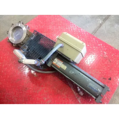 Used 6" Fabri-valve Stainless Steel Gate Valve