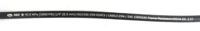 NEW GATES EN853-2SN HOSE 280FT 1/4"ID ISO1436-2SN-R2ATS SAE 100R2AT MSHA 2G-11C