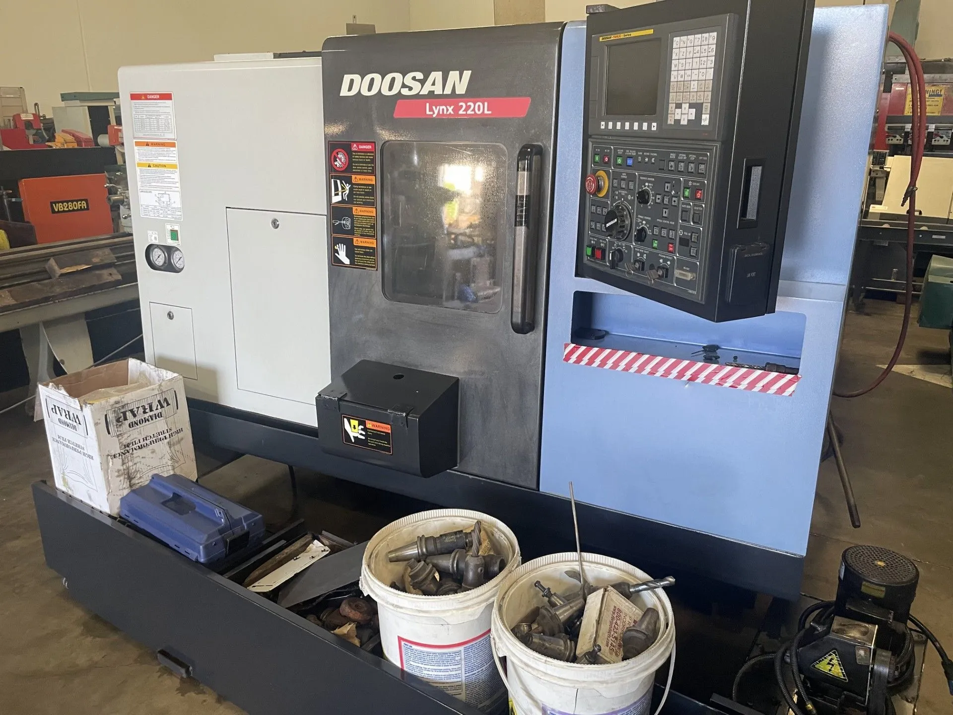 Used 2012 DOOSAN LYNX 200LC CNC Lathes California US | Wheeler Machinery Sales #1512640
