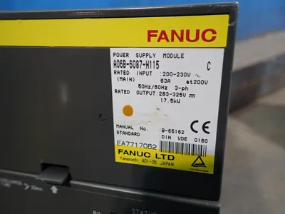 USED FANUC A06B6087H115