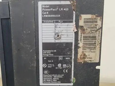 USED SQUARE D LRM36400U33X