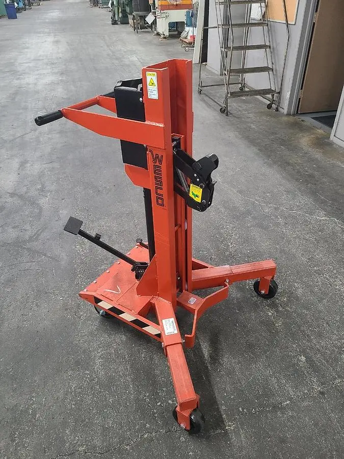 Used WESCO DM-1100 Drum Lifters Pennsylvania US | Hildebrand Machinery Co. #1481791