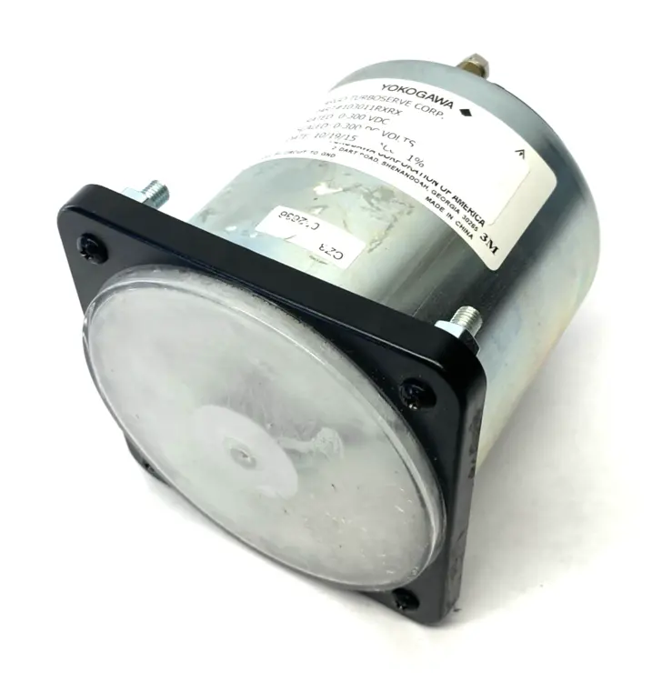 Used YOKOGAWA PANEL METER 0-300VDC NEEDS NEW FRONT PLASTIC SHIELD/FACE Voltmeters Michigan US | Maverick Industrial Sales #1089157