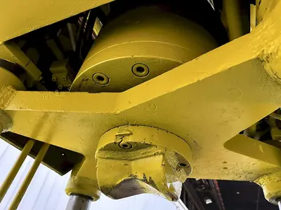 400 TON X 30' DRILCO TRAVELING HEAD HYDRAULIC STRAIGHTENING PRESS: STOCK #24953