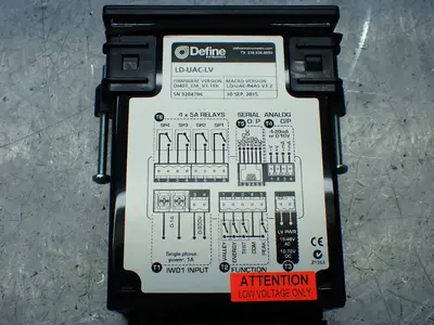 New | in-Stock DEFINE LDUACLV Electrical Controls | HGR 24 #748345