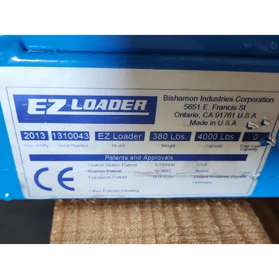 Used BISHAMON INDUSTRIES EZ LOADER 4848 Pallet Jacks West Virginia US | JM Industrial #1511115
