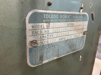 Used TOLEDO 2151 Material Handling (misc) Ohio US | HGR 24 #1506885