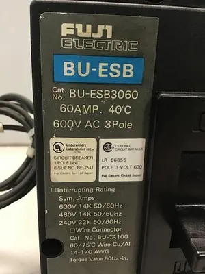 USED FUJI ELECTRIC BU-ESB3060