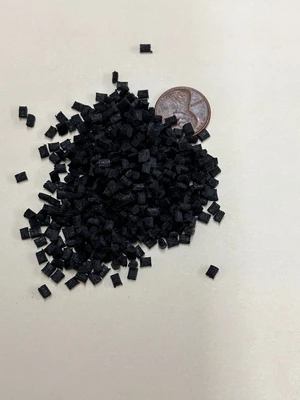 PP GFPPCC-30 Plastic Pellets Polypropylene 30 % Glass Filled Resin Black 10 Lbs