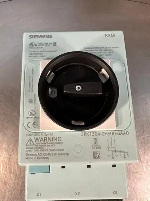 Siemens 3RK1304-0HS00-6AA0 Rsm Disconnect Module 400V 25,0A 3ph (4.3.4)