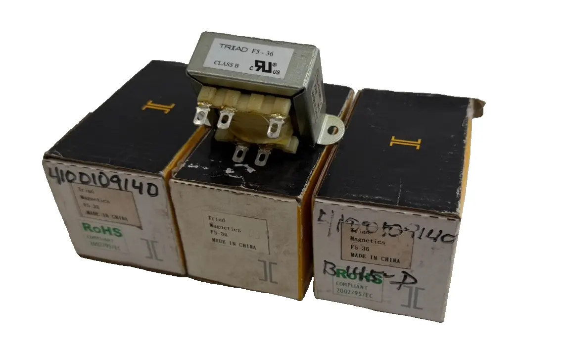 NEW LOT OF 3 TRIAD F5-36 TRANSFORMER F536