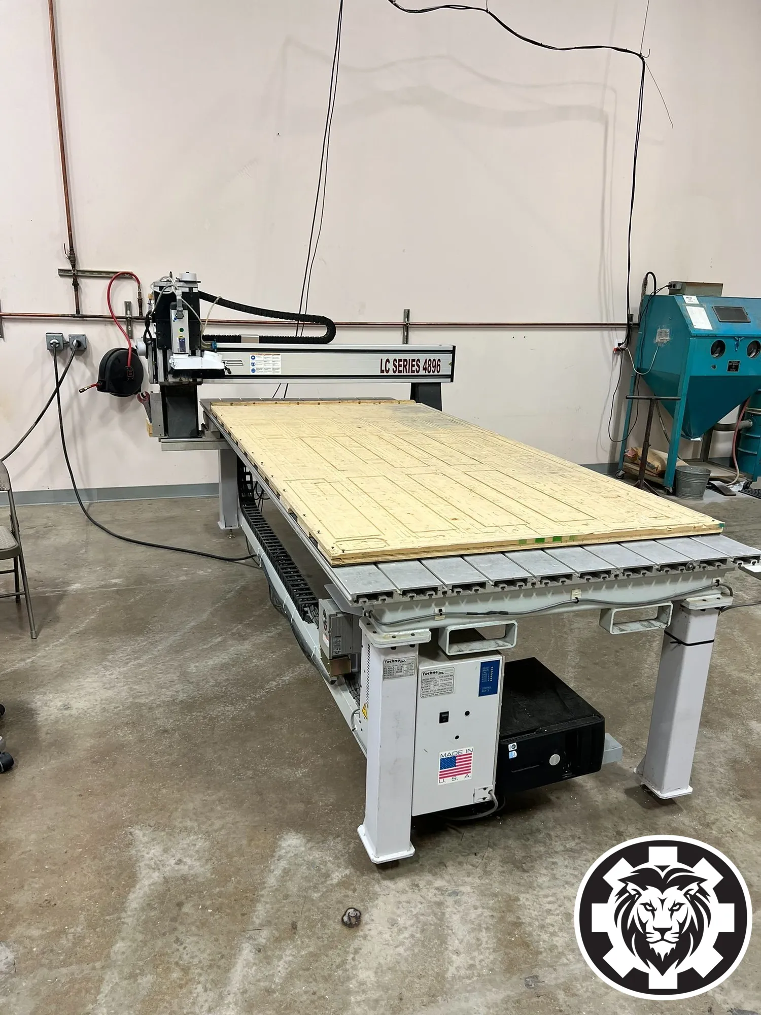 TECHNO LC 4896 CNC Router, 2010