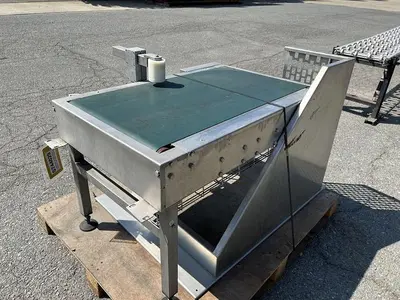 Conveyor, Belt, 24" x 38", S/st, 0.25 kW, Guide Rails #S744792
