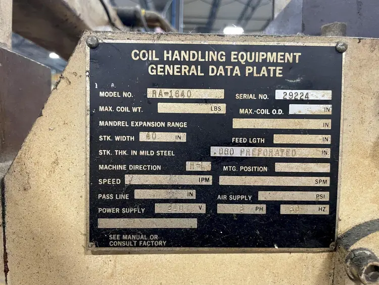 Used ROWE RA-1640 Cropping Shears CA | PressTrader Limited #115670