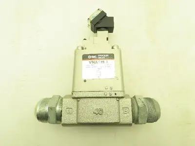 SMC VNA611A-40AN-3TZ Pneumatic Process Valve 1-1/2" 120V Solenoid