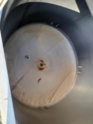 Tank, 1,300 Gallon, 316 Stainless Steel, Dish Bottom, JV Northwest, #5991311