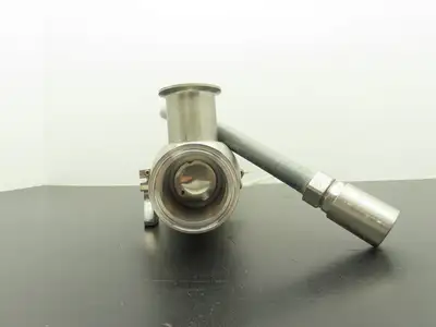 SPX Waukesha W6100046 Sanitary Shut-Off Valve 2" Tri-Clamp w/StoneL Prism Sensor
