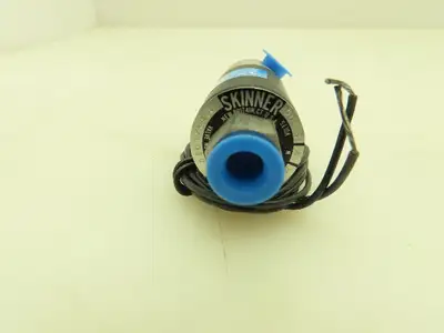 Honeywell Skinner B16DK1050 Solenoid Valve 3-Way NO 125 VDC 50 PSI 1/8" NPT