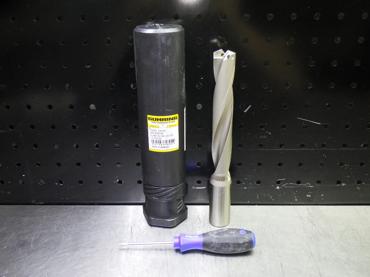 Guhring 22.501-24mm Coolant Thru Drill 1" Shank 5243-24,005 (LOC1767)