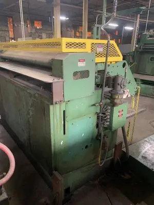 20,000 Lb X 72" X .125" Minster Cut To Length Line