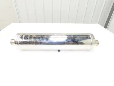 Schwämmle K4NP Stainless Shell and Tube Heat Exchanger 1-1/4"-11 & 3/4"-14 Ports