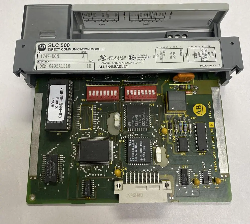 Used ALLEN-BRADLEY 1747-DCM Industrial Controls Ohio US | Surplus Asset Holdings #1240320