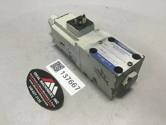 Used YUKEN EDG-01V-H-P12T10-11 Valves/Fittings Michigan US | Ideal Machinery #700255