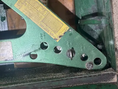1/2" THRU 2" GREENLEE MODEL 880 HYDRAULIC PIPE & CONDUIT BENDER: YOBRO #24035