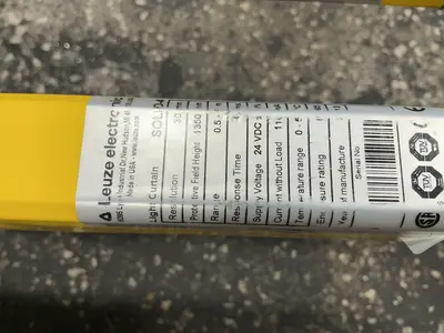 Used 2013 LEUZE ELECTRONIC SD4R301350E Light Curtains & Grids Ohio US | HGR 24 #1437936