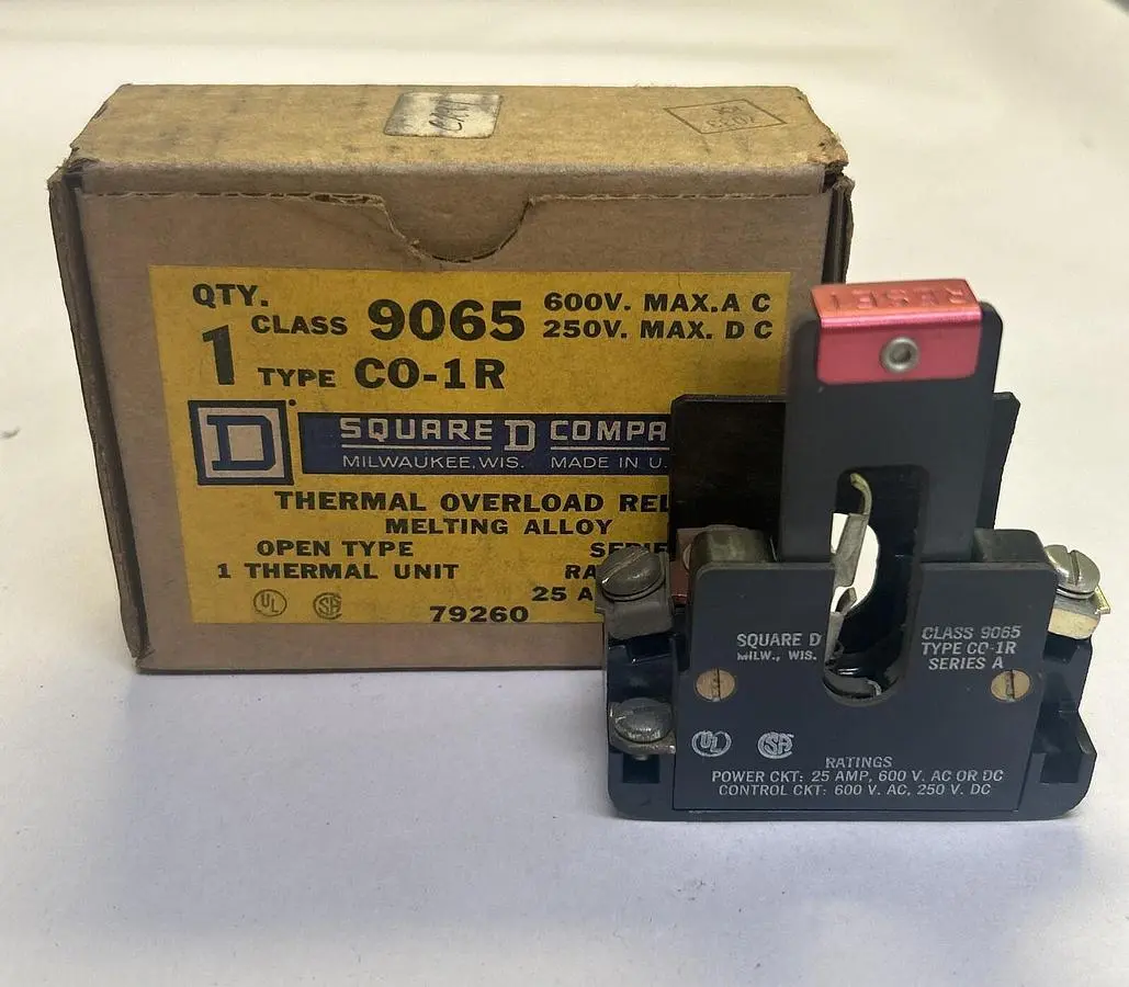 New | in-Stock SQUARE D 9065C0-1R Miscellaneous Equipment (Electrical & Power) | Surplus Asset Holdings #1202087
