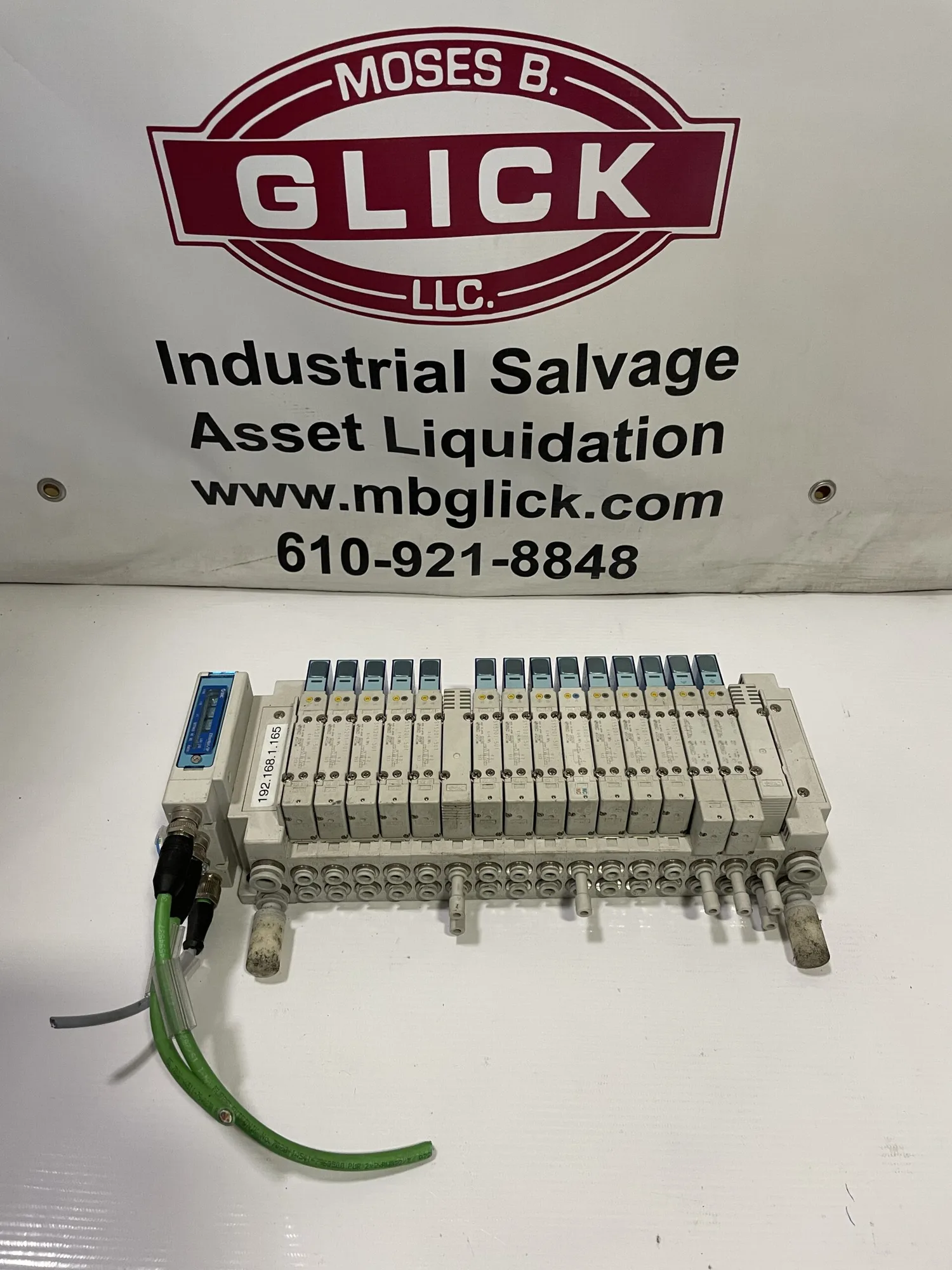 SMC EX260-SEN1 Ethernet/IP Fieldbus System 17 Solenoid Valve Manifold