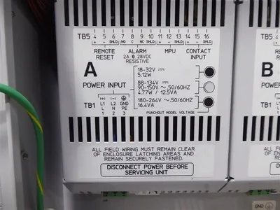 Woodward ProTech 203 8200-209 Generator Overspeed Protection System Rev. L Used