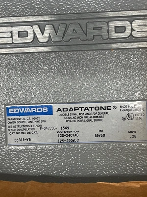 NEW EDWARDS 5531B-Y6