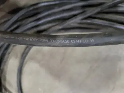 SOOW Power Cord 14 AWG 3 Conductor 600V w/ Plug 15A 125V