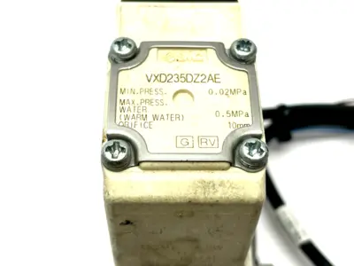 PF2W720-N03-67 | SMC  Digital Flow Switch w/ VXD235DZ2AE Pilot Valve - Used