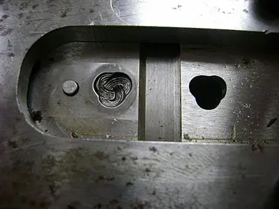 1574-390 Stamping Press Tool And Die To Make Wool Mark- Jewelry Pendant