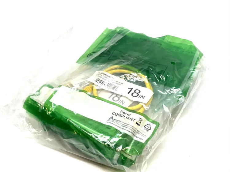 New | in-Stock CAT PATCH CABLE, RJ45-RJ45 24AWG 1" LOT OF 10 Cable & Wire | Maverick Industrial Sales #1104791