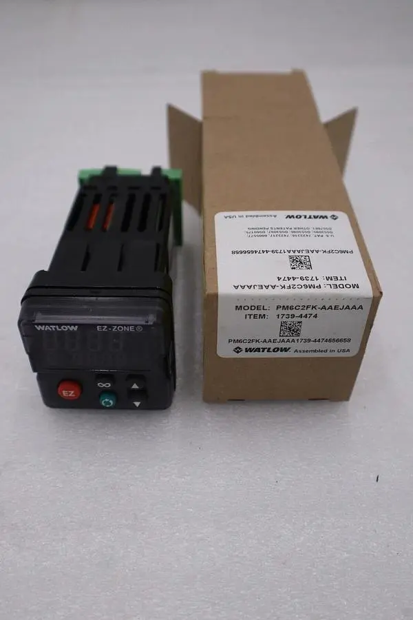 WATLOW TEMPERATURE CONTROLLER 1739-4474 / PM6C2FK-AAEJAAA NEW IN BOX STOCK G697A