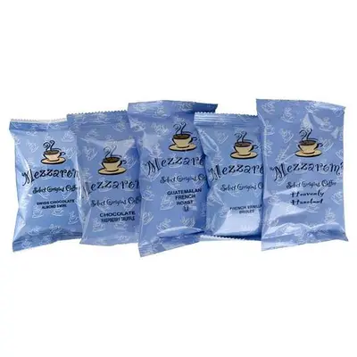 FLAVORED COFFFE - CHOOSE FROM 4 FLAVORS -24  2.5 OZ PACKETS/CASE Checkout