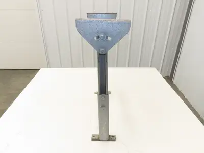 Automotion 18"W Conveyor Leg Stationary Floor Support 22" to 30"H Galvanized