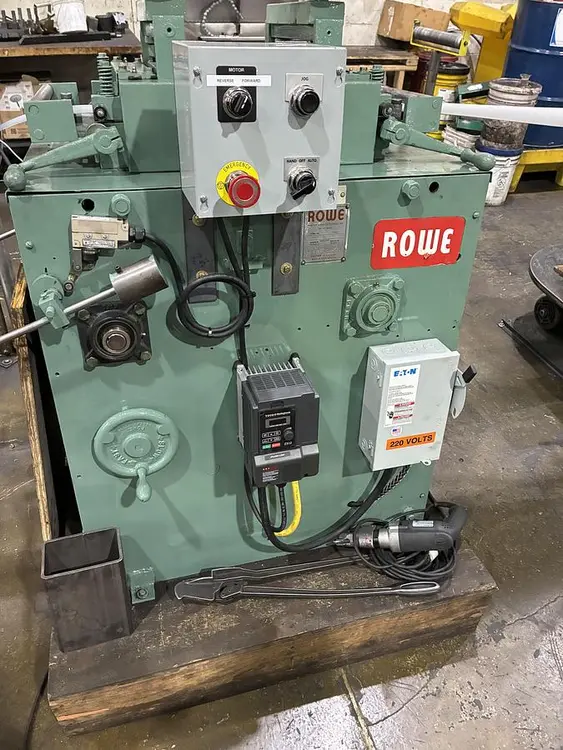 Used ROWE A10 Flat & Shape Straighteners New Jersey US | Wenco Machinery #473855