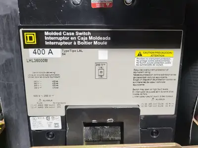 USED SQUARE D MODEL 6