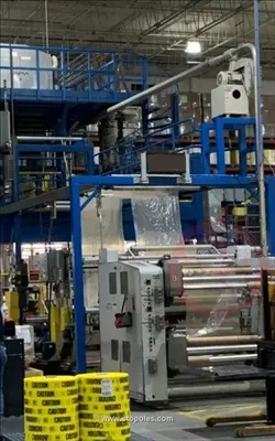 Three Layer Blown Film Extrusion Line
