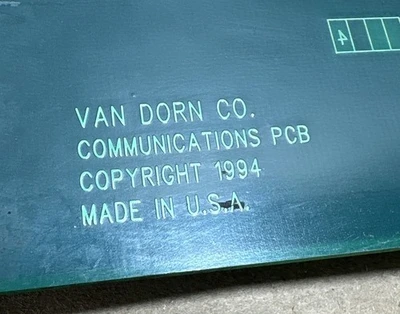 USED Van Dorn 330-081 Rev-A