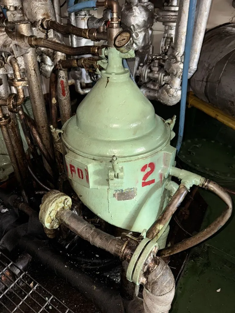 (3) Alfa-Laval MOPX 205 TGT-24-60 oil purifiers, SS bowl.
