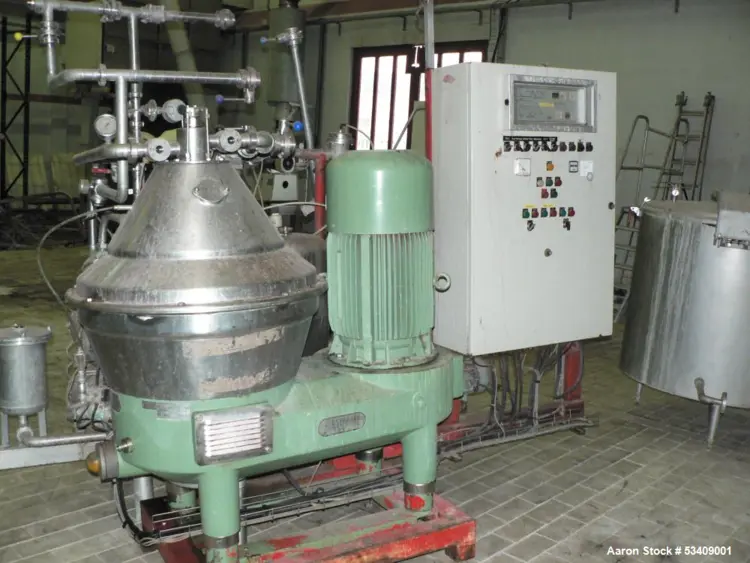Used WESTFALIA SC 35-06-177 Centrifuges Illinois US | Aaron Equipment #84660