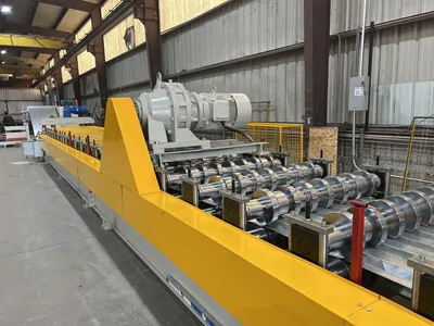 Galvanized B-Deck Sheet Roll Forming Machine in USA