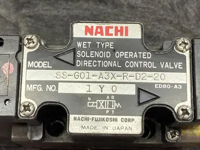 USED NACHI SS-G01-A3X-R-D2-20