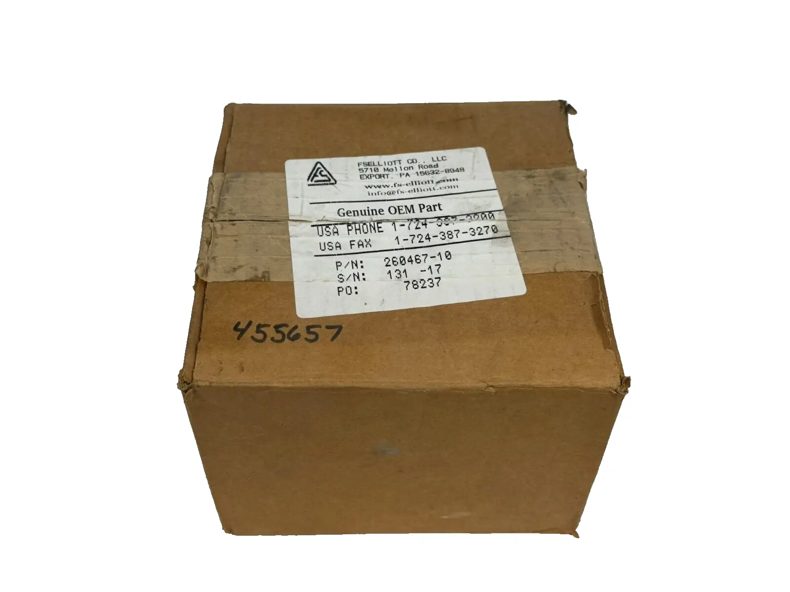 NEW FS ELLIOTT 260467-10 BULLGEAR JOURNAL BEARING